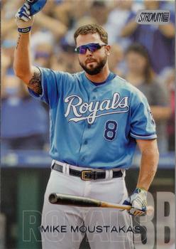 2018 Stadium Club #49 Mike Moustakas Front