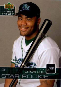2003 Upper Deck First Pitch #30 Carl Crawford Front