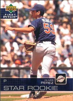 2003 Upper Deck First Pitch #23 Oliver Perez Front