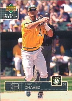 2003 Upper Deck First Pitch #38 Eric Chavez Front