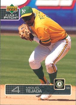 2003 Upper Deck First Pitch #39 Miguel Tejada Front