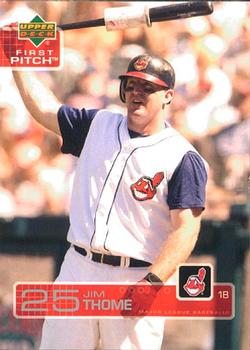 2003 Upper Deck First Pitch #60 Jim Thome Front