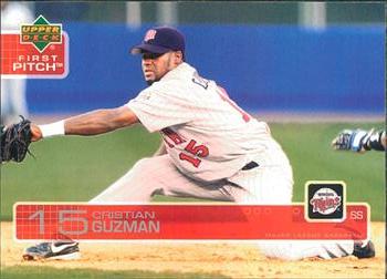 2003 Upper Deck First Pitch #117 Cristian Guzman Front
