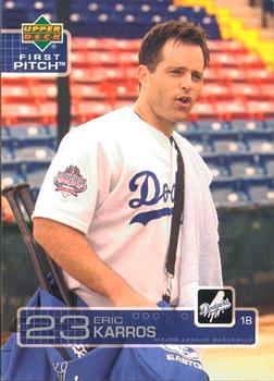 2003 Upper Deck First Pitch #186 Eric Karros Front