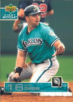 2003 Upper Deck First Pitch #212 Eric Owens Front