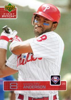 2003 Upper Deck First Pitch #233 Marlon Anderson Front