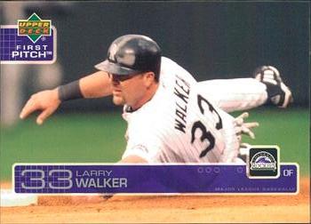 2003 Upper Deck First Pitch #253 Larry Walker Front