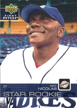 2003 Upper Deck First Pitch #283 Mike Nicolas Front