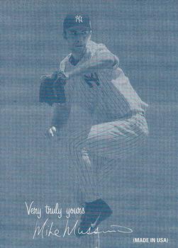 2004 Leaf - Exhibits 1939-46 Very Truly Yours Left Second Edition #27 Mike Mussina Front