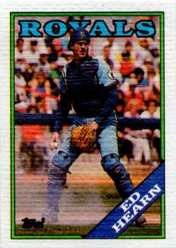 1988 Topps Cloth Test Issue #NNO Ed Hearn Front