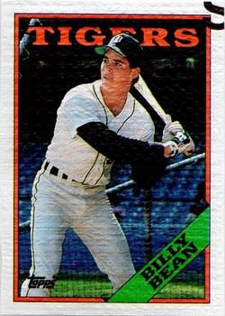 1988 Topps Cloth Test Issue #NNO Billy Bean Front