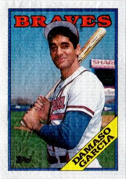 1988 Topps Cloth Test Issue #NNO Damaso Garcia Front