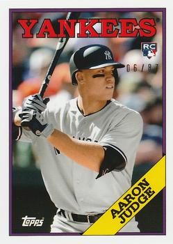 2017 Topps Transcendent Collection - Aaron Judge Topps History #AJ-1988 Aaron Judge Front