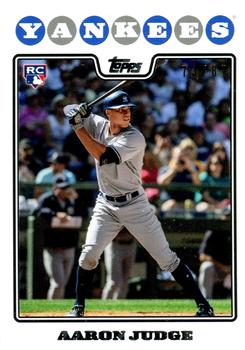 2017 Topps Transcendent Collection - Aaron Judge Topps History #AJ-2008 Aaron Judge Front