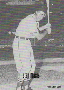 2004 Leaf - Exhibits 1947-66 Made in USA Print #45 Stan Musial Front
