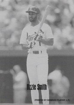 2004 Leaf - Exhibits 1947-66 Printed by Donruss-Playoff Print #34 Ozzie Smith Front