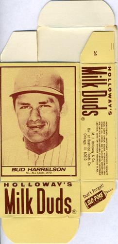 1971 Milk Duds - Boxes #NNO Bud Harrelson Front