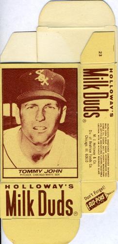 1971 Milk Duds - Boxes #NNO Tommy John Front
