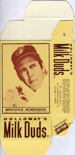 1971 Milk Duds - Boxes #NNO Brooks Robinson Front