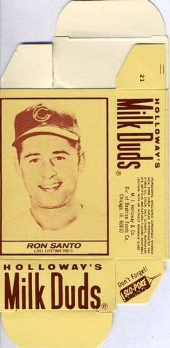 1971 Milk Duds - Boxes #NNO Ron Santo Front