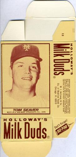 1971 Milk Duds - Boxes #NNO Tom Seaver Front