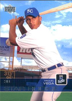 2003 Upper Deck Prospect Premieres #49 Miguel Vega Front