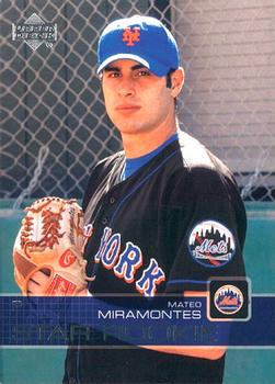 2003 Upper Deck Prospect Premieres #83 Mateo Miramontes Front