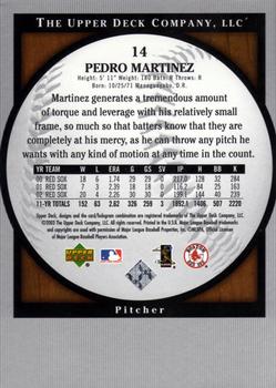 2003 Upper Deck Standing O! #14 Pedro Martinez Back