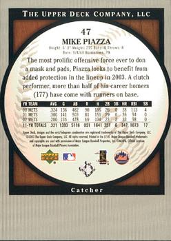 2003 Upper Deck Standing O! #47 Mike Piazza Back