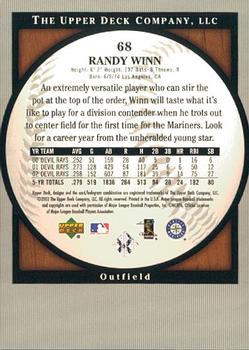 2003 Upper Deck Standing O! #68 Randy Winn Back
