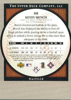 2003 Upper Deck Standing O! #80 Kevin Mench Back