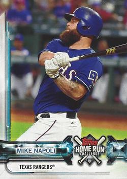 2018 Topps - Home Run Challenge #HRC-MN Mike Napoli Front