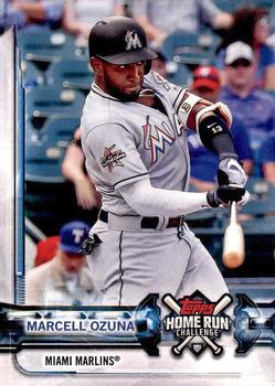 2018 Topps - Home Run Challenge #HRC-MO Marcell Ozuna Front