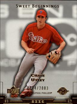 2003 Upper Deck Sweet Spot #183 Chase Utley Front