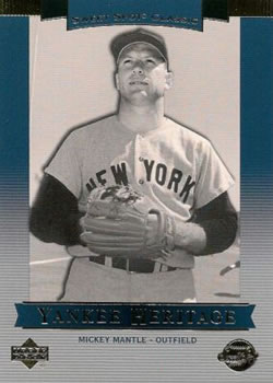 2003 Upper Deck Sweet Spot Classic #136 Mickey Mantle Front