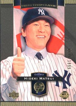 2003 Upper Deck Sweet Spot Classic #75 Hideki Matsui Front