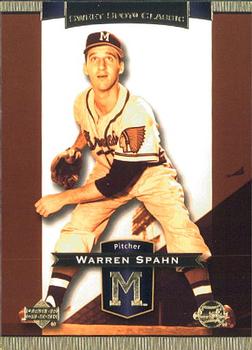 2003 Upper Deck Sweet Spot Classic #87 Warren Spahn Front
