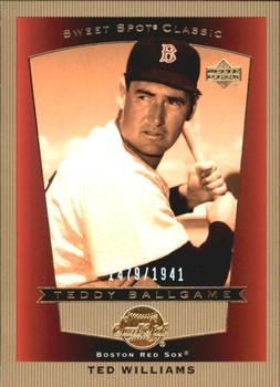 2003 Upper Deck Sweet Spot Classic #93 Ted Williams Front