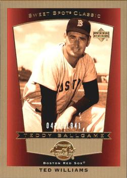 2003 Upper Deck Sweet Spot Classic #94 Ted Williams Front
