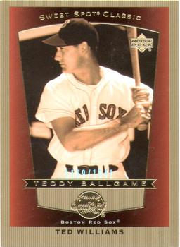 2003 Upper Deck Sweet Spot Classic #95 Ted Williams Front