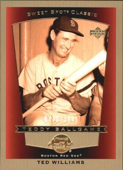 2003 Upper Deck Sweet Spot Classic #100 Ted Williams Front