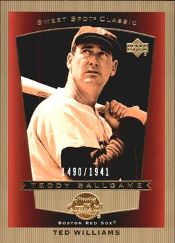 2003 Upper Deck Sweet Spot Classic #103 Ted Williams Front