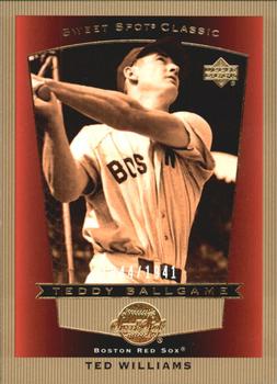2003 Upper Deck Sweet Spot Classic #105 Ted Williams Front
