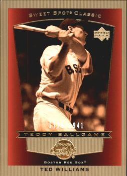 2003 Upper Deck Sweet Spot Classic #106 Ted Williams Front