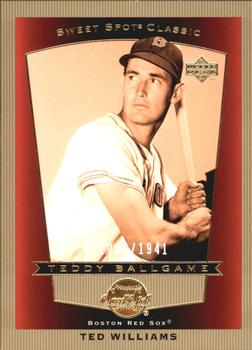 2003 Upper Deck Sweet Spot Classic #107 Ted Williams Front