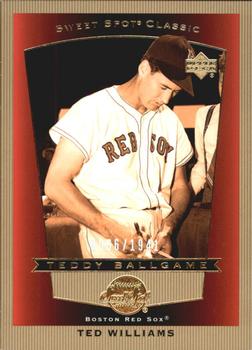 2003 Upper Deck Sweet Spot Classic #112 Ted Williams Front