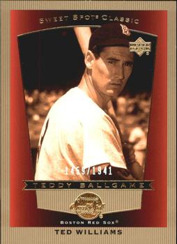 2003 Upper Deck Sweet Spot Classic #113 Ted Williams Front