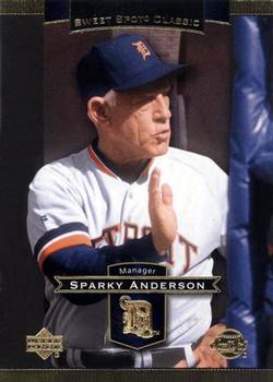 2003 Upper Deck Sweet Spot Classic #79 Sparky Anderson Front