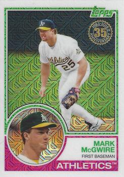 2018 Topps - 1983 Topps Baseball 35th Anniversary Chrome Silver Pack #5 Mark McGwire Front