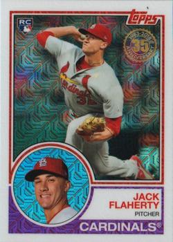 2018 Topps - 1983 Topps Baseball 35th Anniversary Chrome Silver Pack #14 Jack Flaherty Front